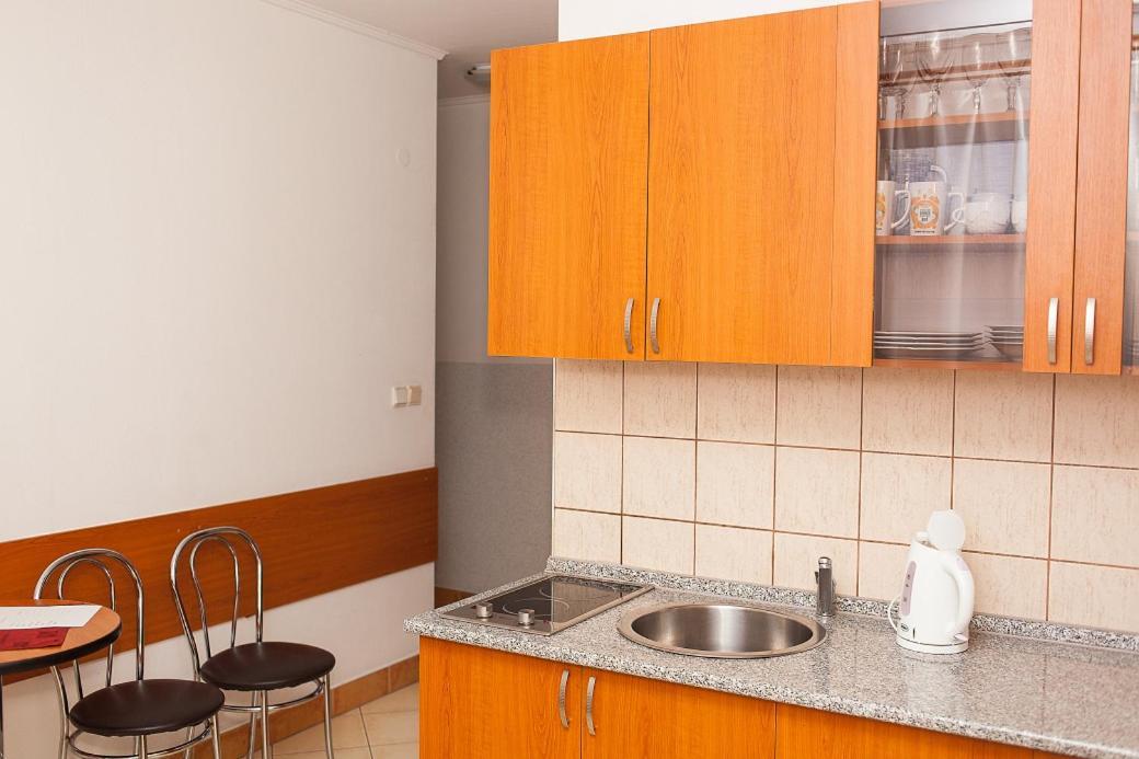 Penzion Centrum Oravsky Biely Potok Bagian luar foto