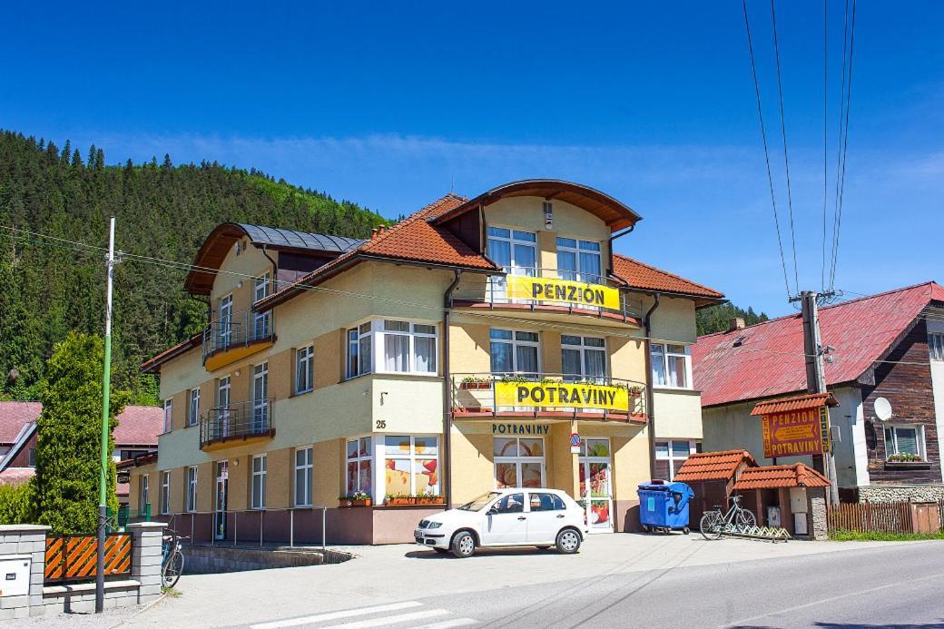 Penzion Centrum Oravsky Biely Potok Bagian luar foto