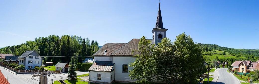 Penzion Centrum Oravsky Biely Potok Bagian luar foto